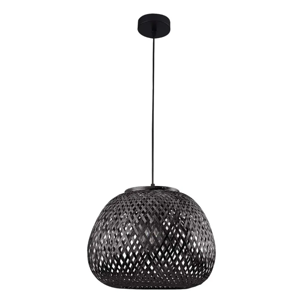Lampa wisząca Sanico Goldlux Zanzibar Black, 35 x 26 cm, E27