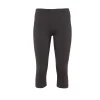 Legginsy damskie ¾, czarne, rozmiar S/M