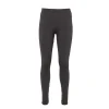 Legginsy damskie, czarne ze srebrnym paskiem, rozmiar S/M