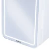 Lodówka kosmetyczna Hoffen, 4 l, 36 W, z lustrem LED, biała