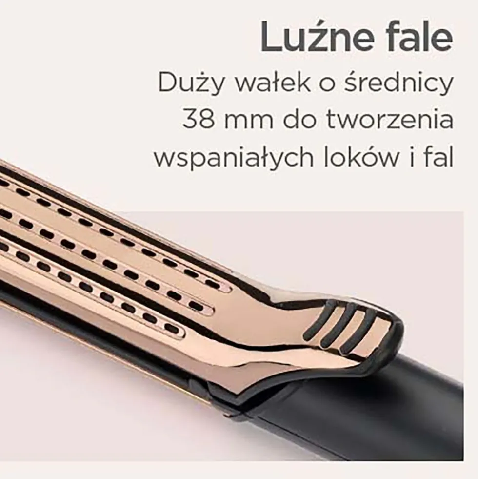 Lokówka BaByliss Curl Styler Luxe C115E, z chłodnym nawiewem, czarna