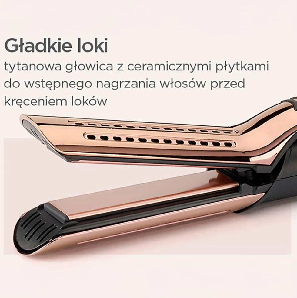 Lokówka BaByliss Curl Styler Luxe C115E, z chłodnym nawiewem, czarna