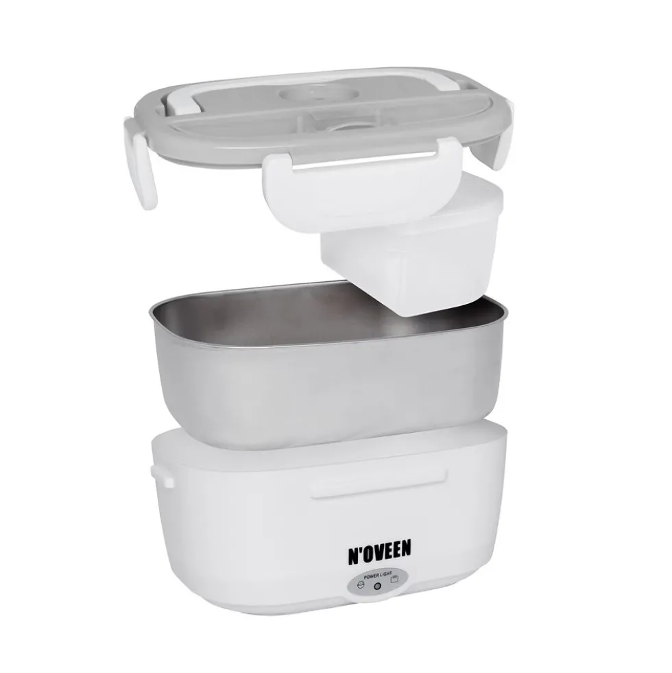 Lunchbox podgrzewany Noveen LB410 Grey, 12/230 V, szary