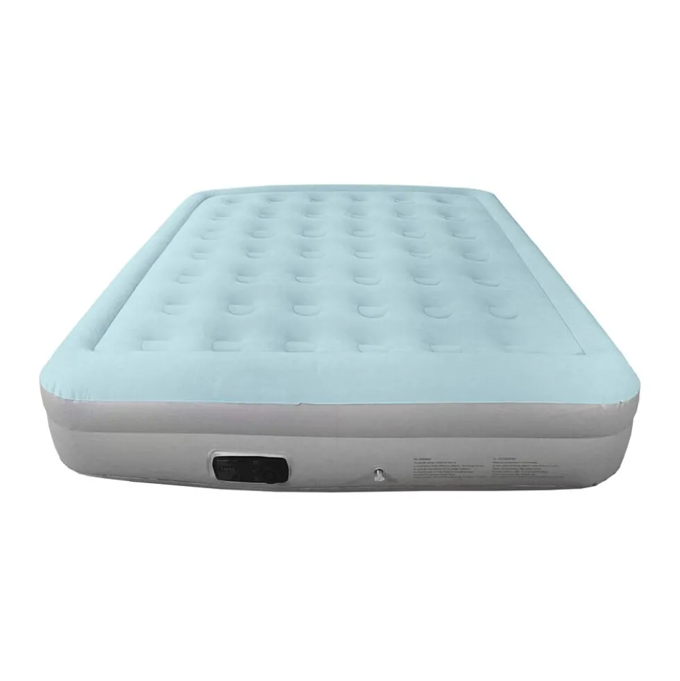 Materac dmuchany 203 x 157 x 38 cm Blaupunkt IM720, z wbudowaną pompką elektryczną