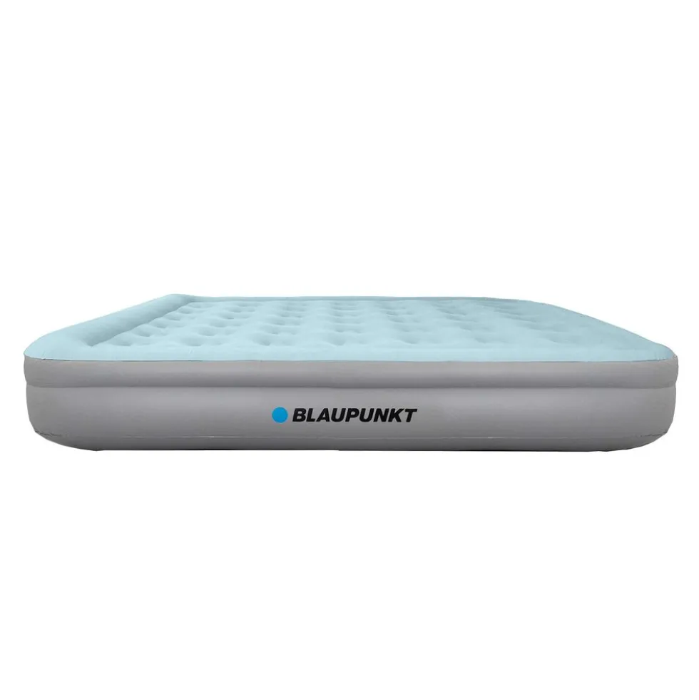 Materac dmuchany 203 x 157 x 38 cm Blaupunkt IM720, z wbudowaną pompką elektryczną