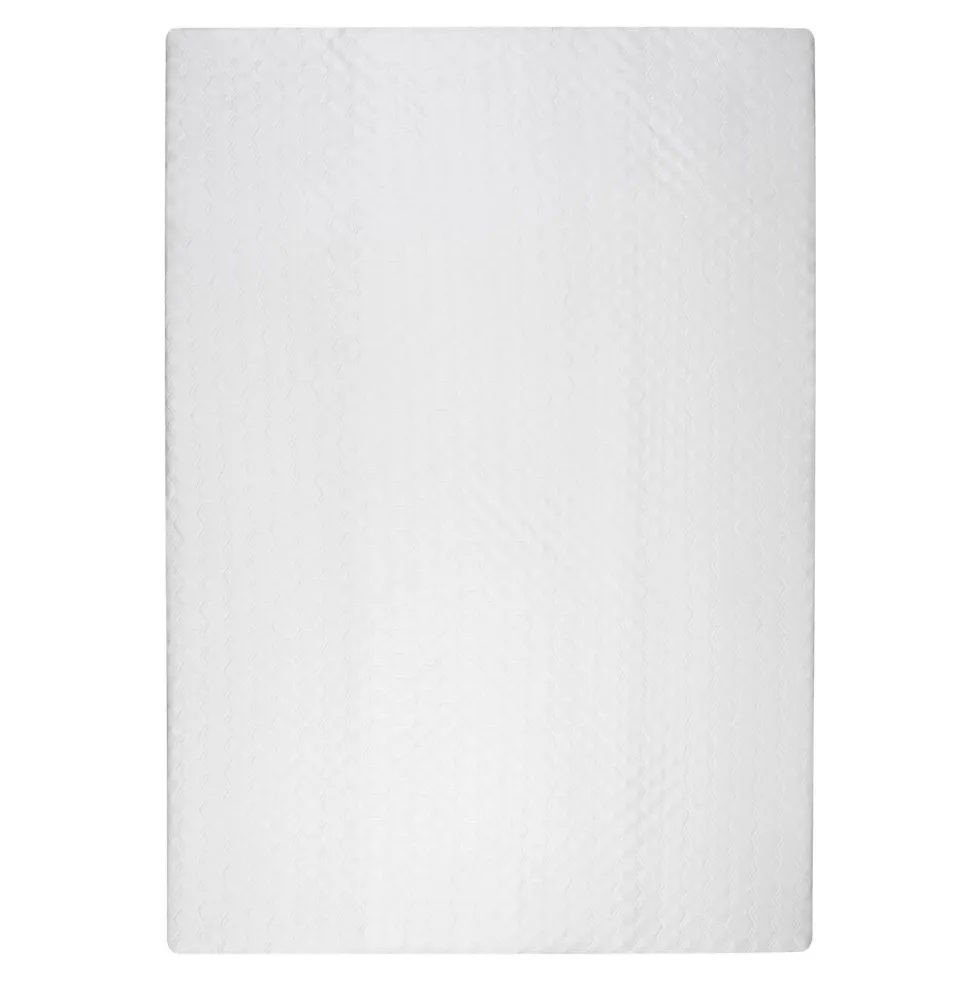 Materac nawierzchniowy 200 x 200 x 3 cm Relaxa Soft, biały