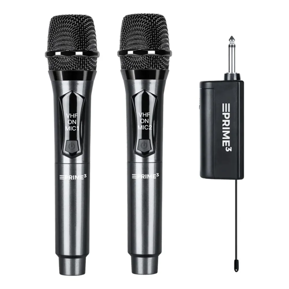 Mikrofon bezprzewodowy VHF Prime3 AWM22DB, 2 szt., z odbiornikiem