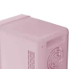 Minilodówka na kosmetyki Elle Home, z lusterkiem LED, 4 l, różowa