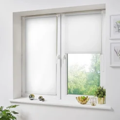Miniroleta zaciemniająca 45 x 150 cm Decoteam, kremowa biel
