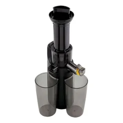 Miniwyciskarka wolnoobrotowa Hoffen, 120 W, 2 x 500 ml, czarna