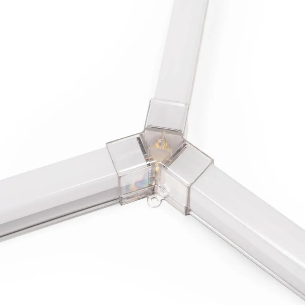 Modułowa lampa LED NAC-A0007H8 Hexagon, 4000K, 245 W, 8 modułów