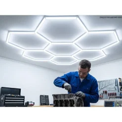 Modułowa lampa LED NAC-A0007H5 Hexagon, 4000K, 168 W, 5 modułów