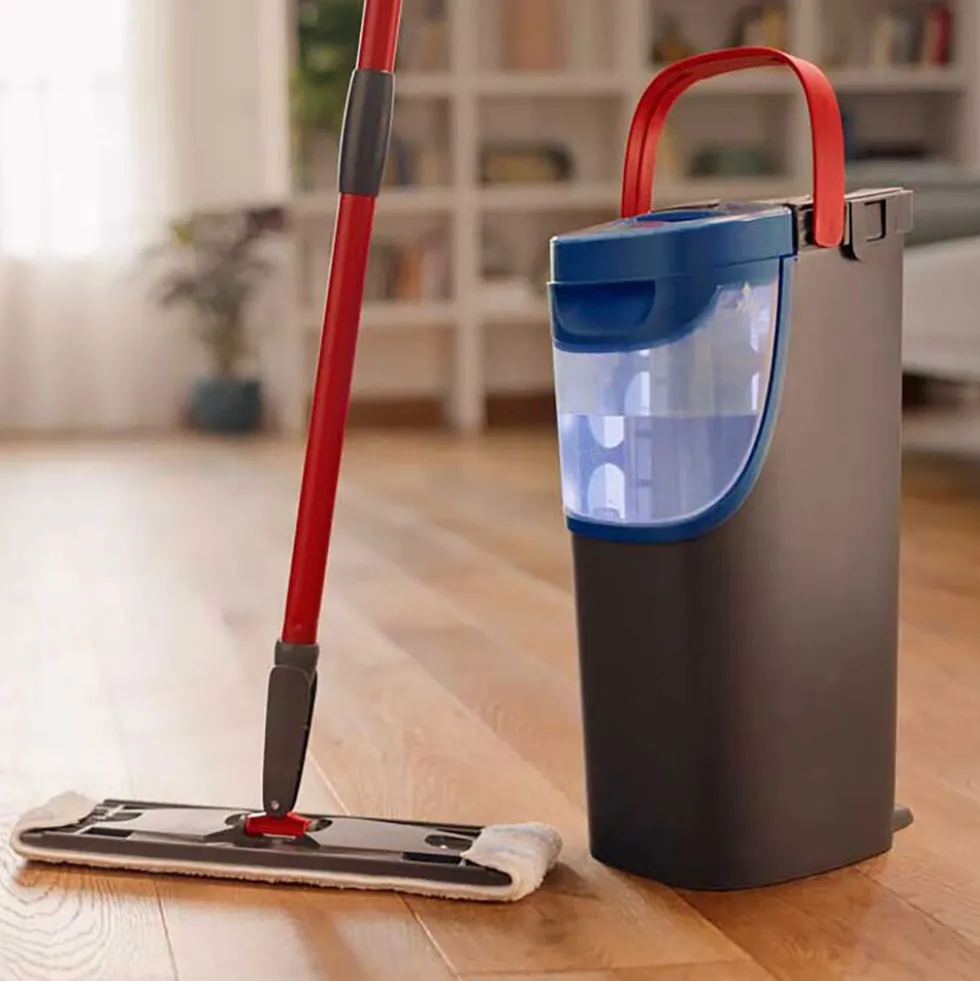 Mop płaski Vileda H2prO, ze zbiornikiem na wodę czystą i brudną