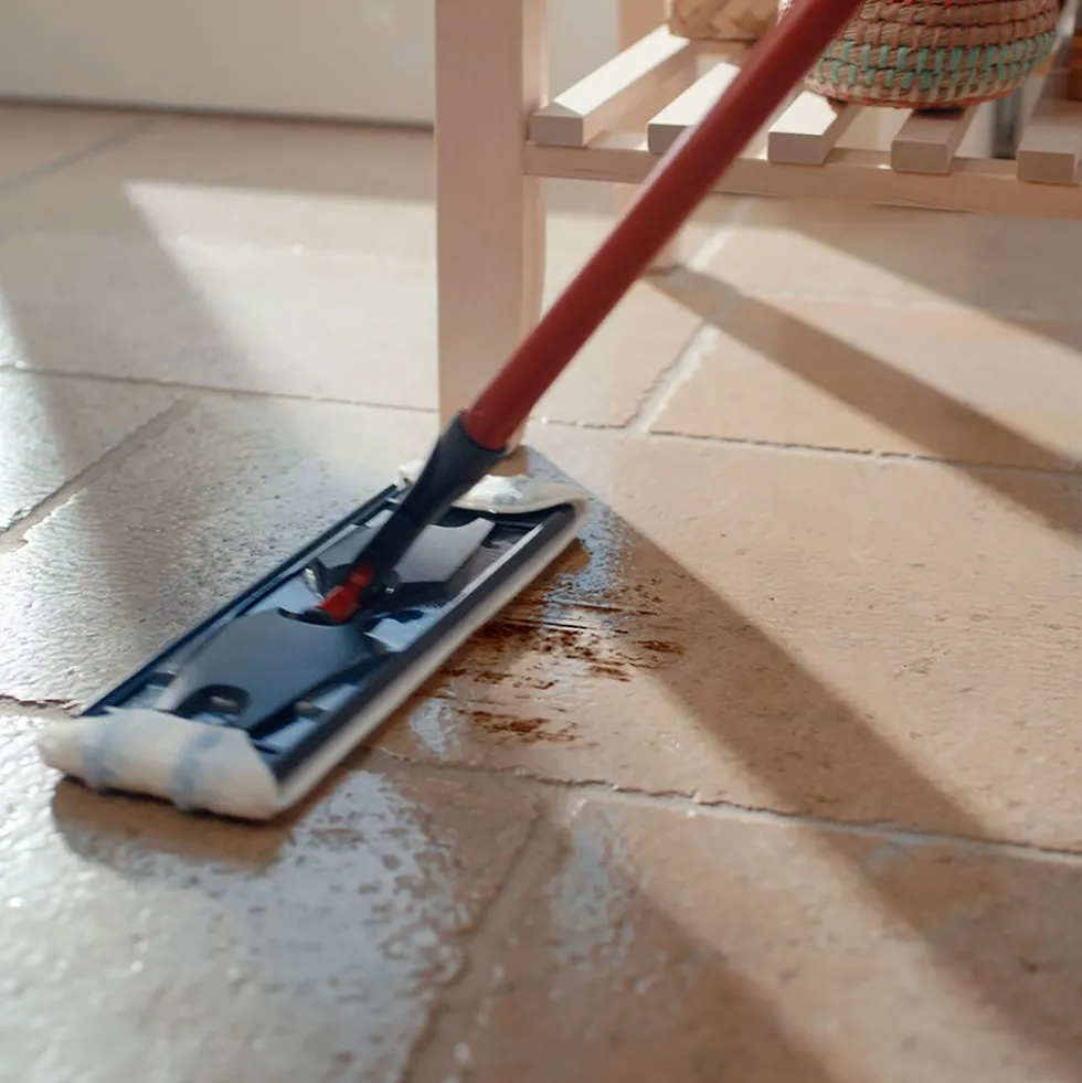 Mop płaski Vileda H2prO, ze zbiornikiem na wodę czystą i brudną