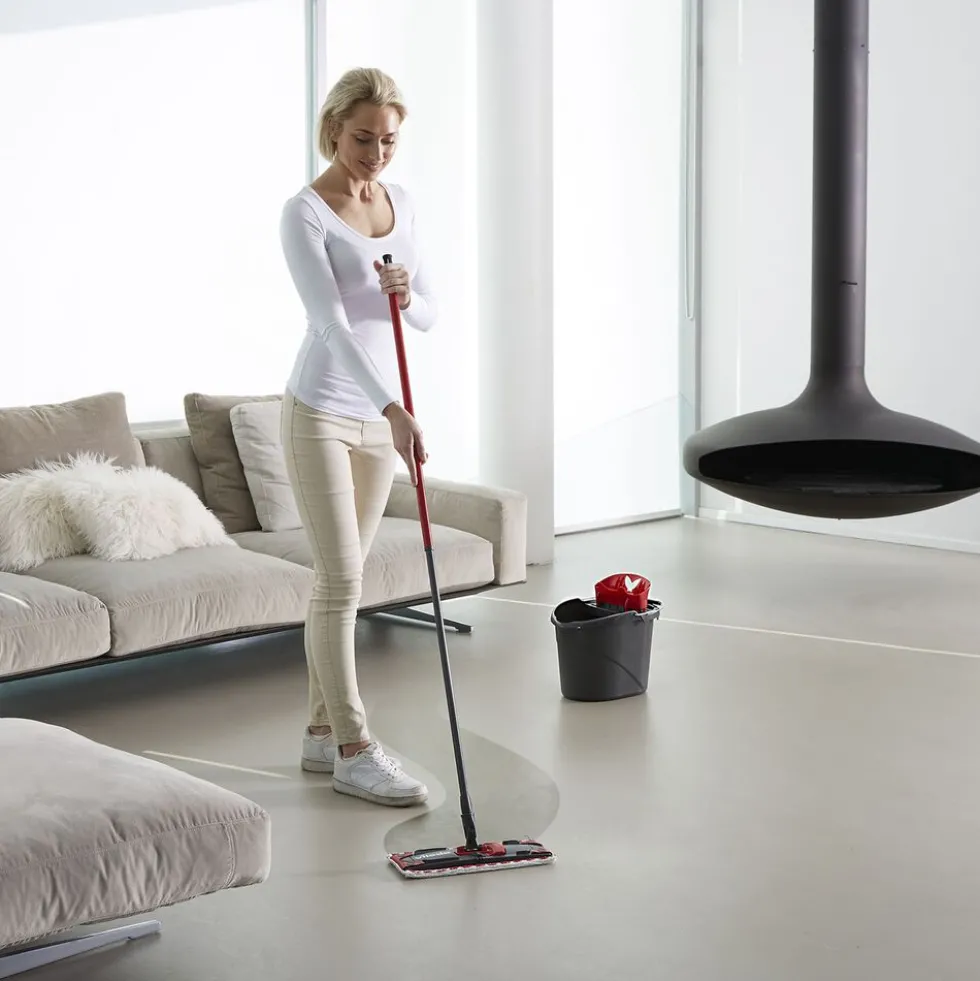 Mop Vileda Ultramax, z zestawem produktów do sprzątania
