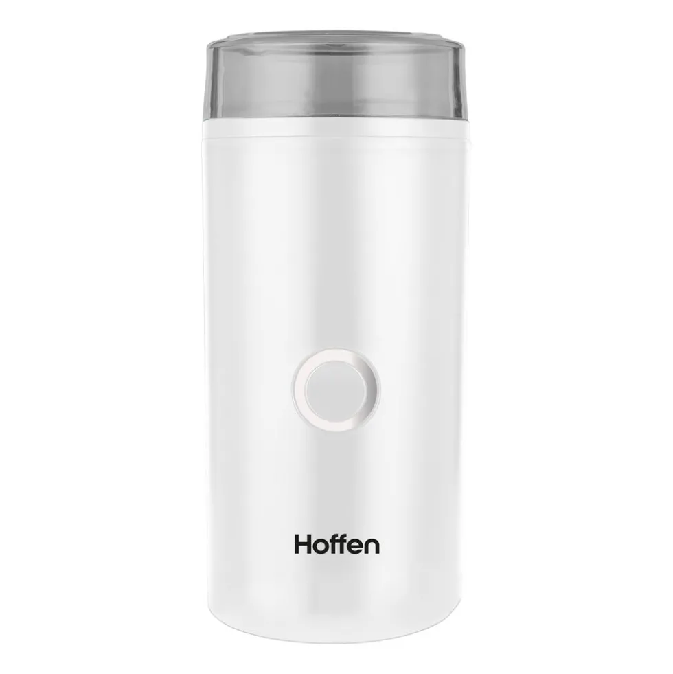 Młynek elektryczny do kawy Hoffen, 180 W, biały
