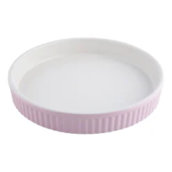 Naczynie ceramiczne do tarty Altom Design Fusion Pink, 800 ml