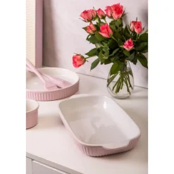 Naczynie ceramiczne do zapiekania Altom Design Fusion Pink, 1,7 l
