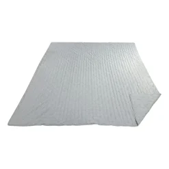 Narzuta na łóżko pikowana 200 x 220 cm Smukee Home, szara