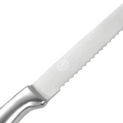 Nóż do krojenia chleba 8” MG Home Professional, stal nierdzewna, srebrny