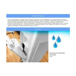 Oczyszczacz powietrza TCL KJ866F H13, 2w1 oczyszczacz z nawilżaczem