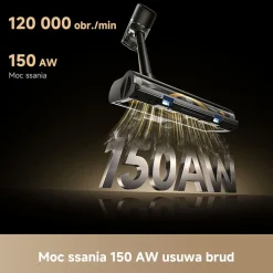 Odkurzacz pionowy Dreame V11 Essential, bezprzewodowy, 20 kPa, z akcesoriami