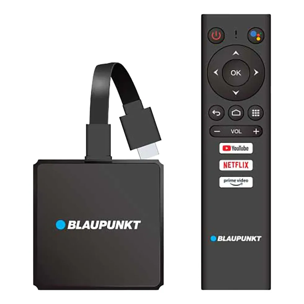 Odtwarzacz multimedialny Blaupunkt A-Stream, Android TV Stick, 4K, 8 GB
