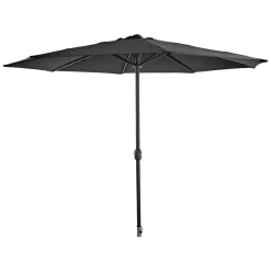 Parasol ogrodowy Black Forest, okrągły, czarny