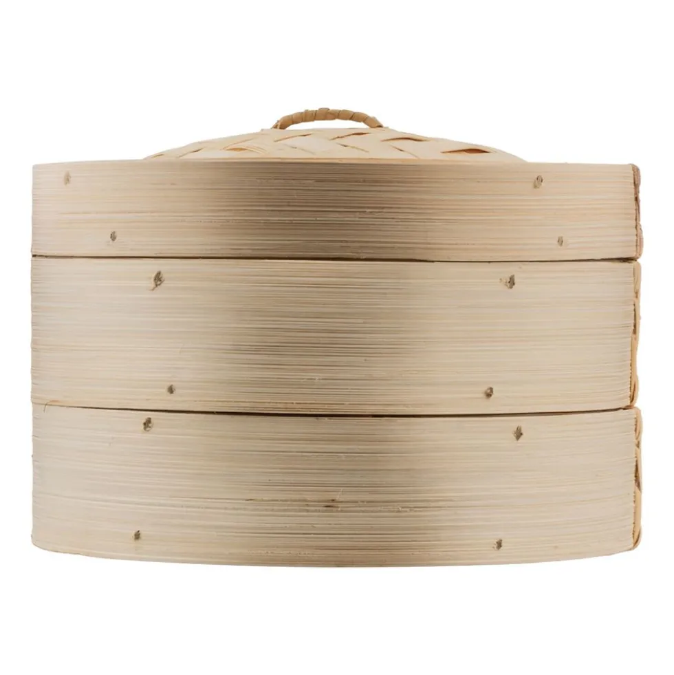 Parowar bambusowy Tadar, 20 cm, 2 poziomy