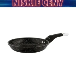Patelnia aluminiowa Konighoffer Kingstone, 20 cm, powłoka ceramiczna, czarna