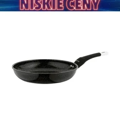 Patelnia aluminiowa Konighoffer Kingstone, 28 cm, powłoka ceramiczna, czarna