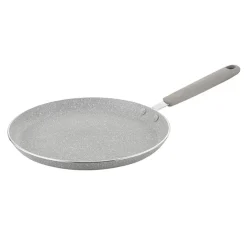 Patelnia do naleśników 25 cm Florina Sandy, aluminiowa, srebrna