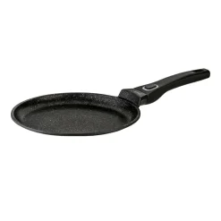 Patelnia do naleśników 24 cm Stare Pro Svart Marble, z odpinaną rączką, czarna