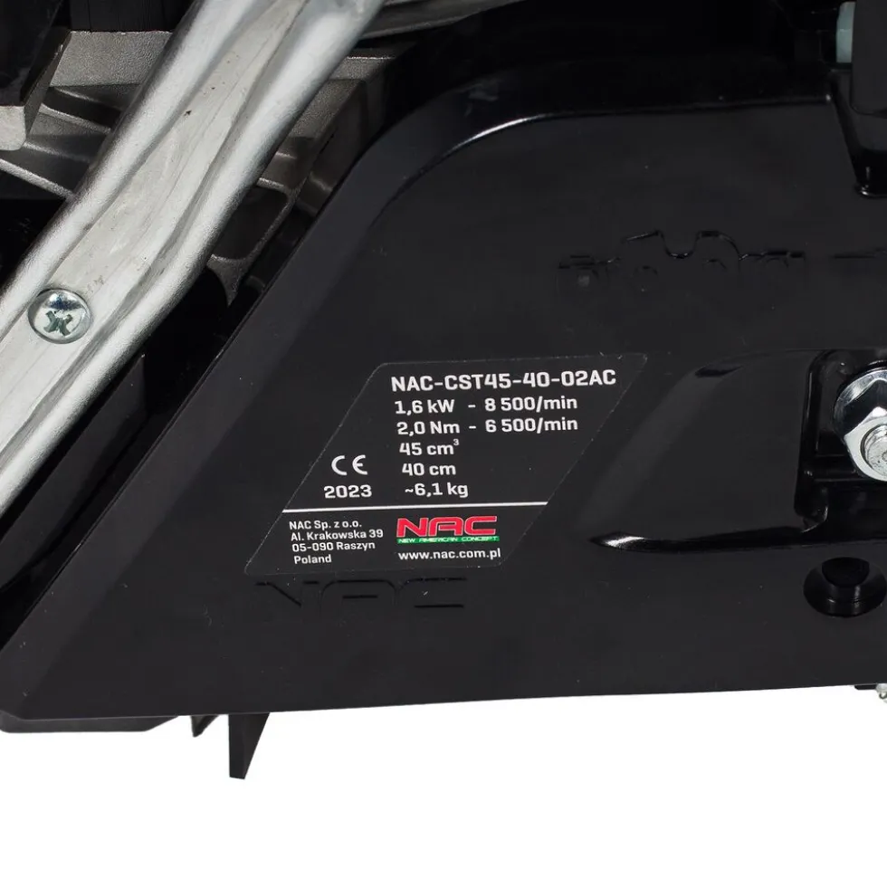 Piła spalinowa NAC CST45-40-02AC, łańcuchowa, 1600 W