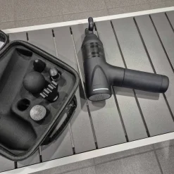 Pistolet do masażu Hykker Pro, 6 wymiennych końcówek