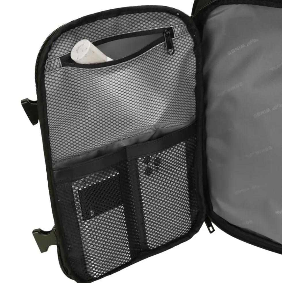 Plecak kompresyjny Wings Vireo, 20 l, z pompką, zielony