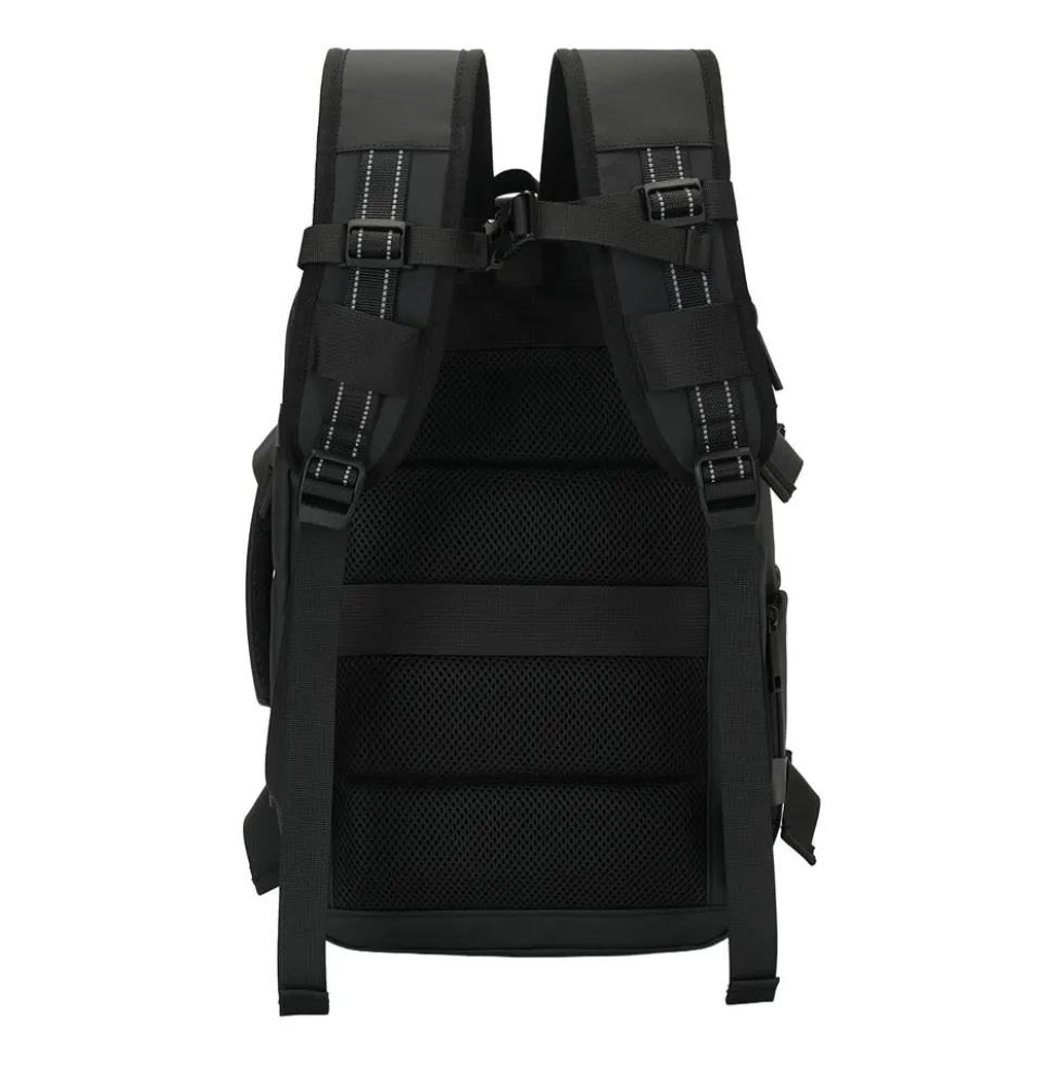 Plecak kompresyjny Wings Vireo, 20 l, z pompką, czarny