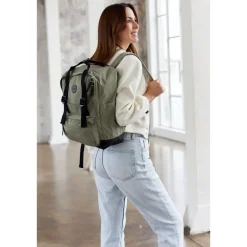 Plecak miejski Himawari, 21 l, zielony