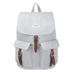 Plecak miejski materiałowy Puccini Legacy, 20 l, szary
