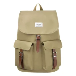 Plecak miejski materiałowy Puccini Legacy, 20 l, beżowy