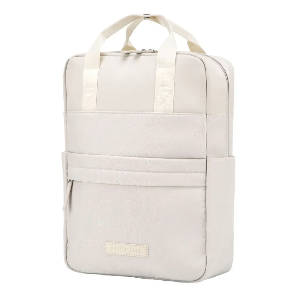 Plecak miejski Puccini Infinity, 12 l, beżowy