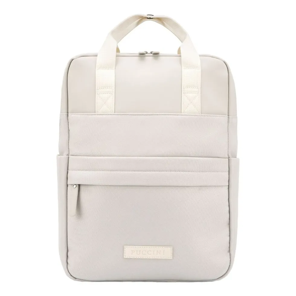 Plecak miejski Puccini Infinity, 12 l, beżowy