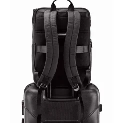 Plecak męski Wings Brant BRT01, 29 x 17 x 45 cm, 22 l, czarny