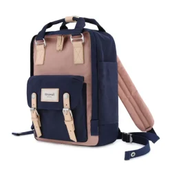 Plecak na laptop 14” Himawari, 16 l, różowo-granatowy