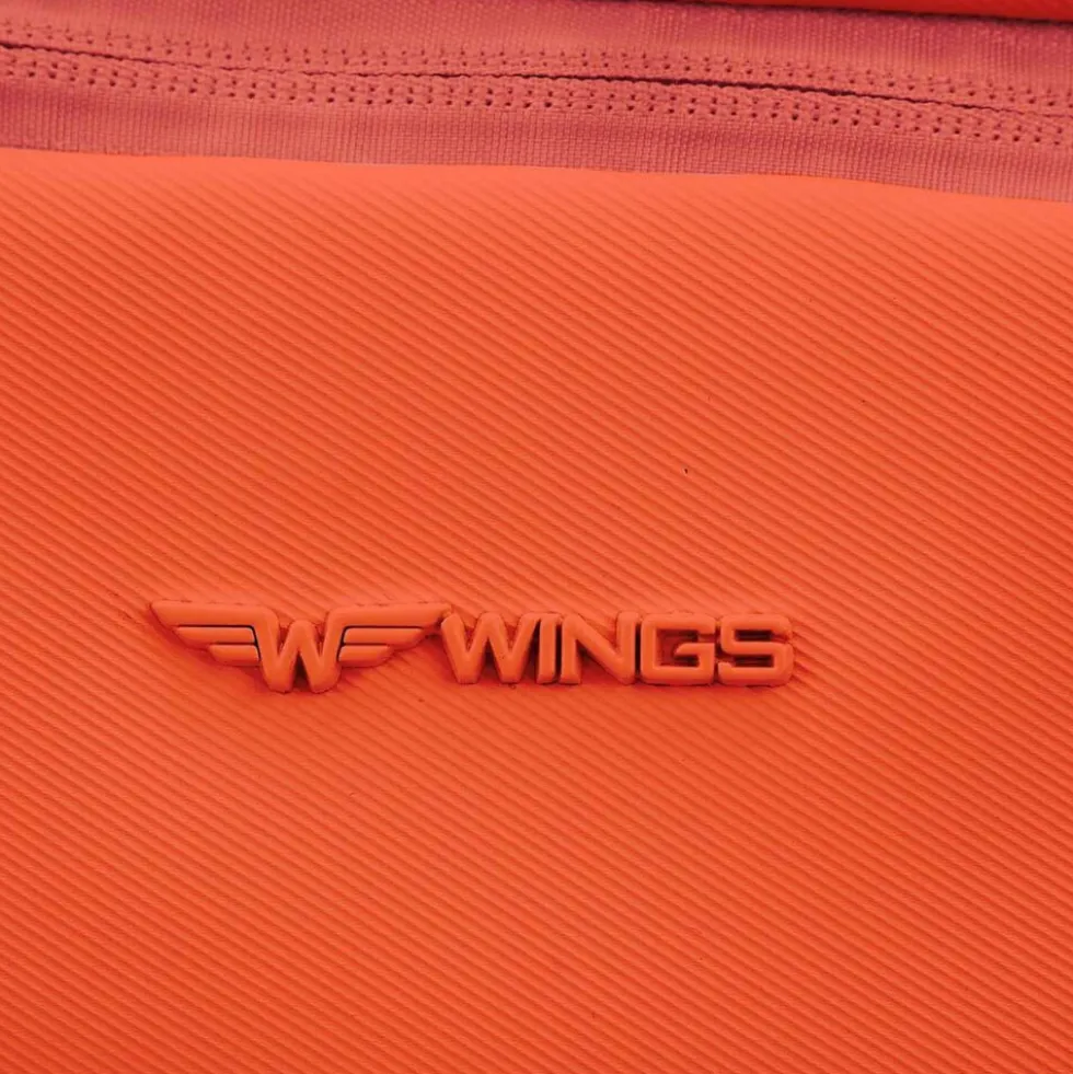 Plecak podróżny Wings CBP003, kabinowy, 43 x 30 x 17 cm, koralowy