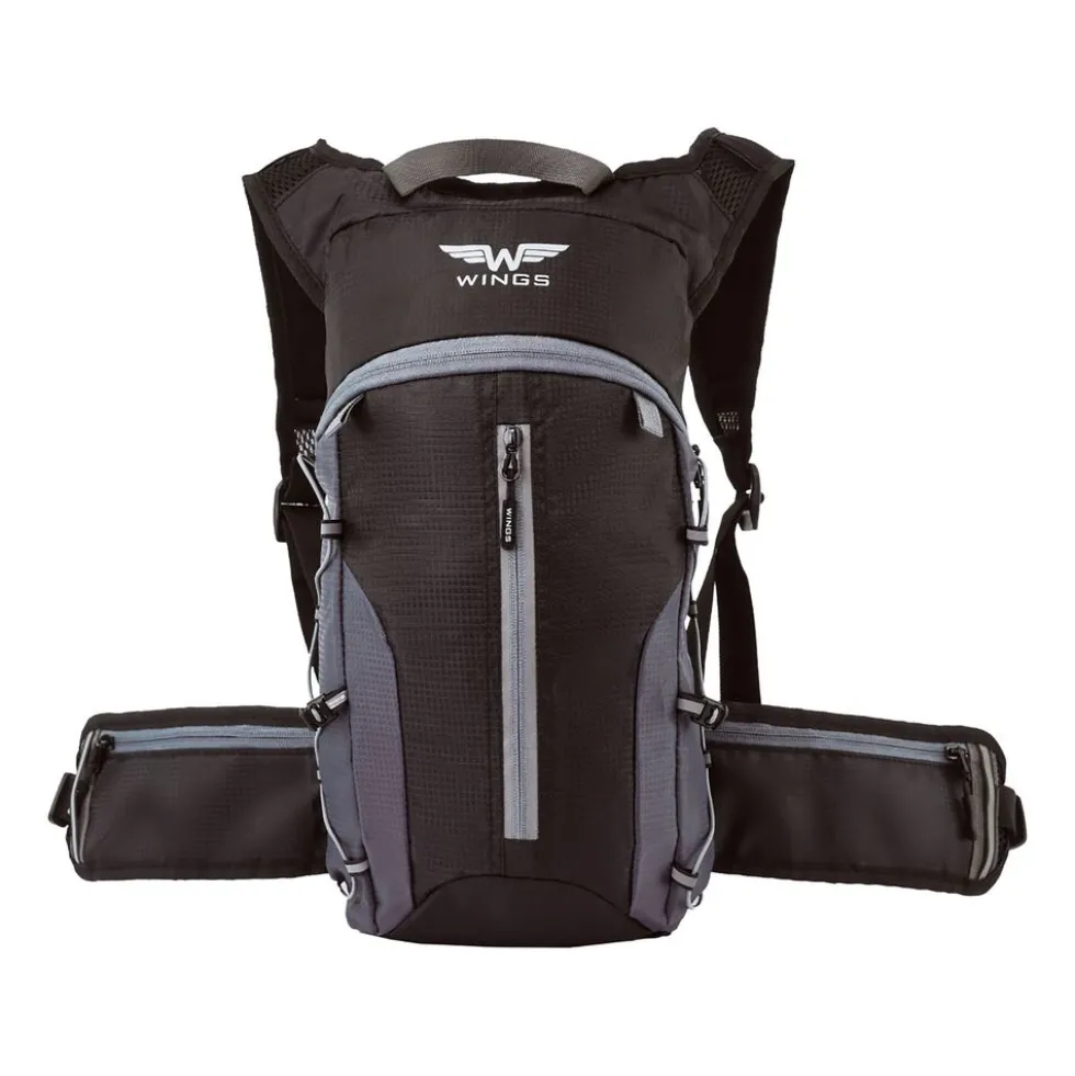 Plecak rowerowy Wings Canastero, 10 l, czarny
