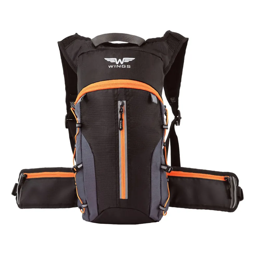 Plecak rowerowy Wings Canastero, 10 l, pomarańczowy