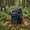 Plecak survivalowy Wild Trek, 60 l, z wyposażeniem, moro