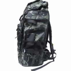 Plecak survivalowy Wild Trek, 60 l, z wyposażeniem, moro