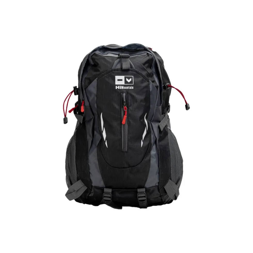 Plecak turystyczny HiMountain Terra, 35 l, czarno-czerwony